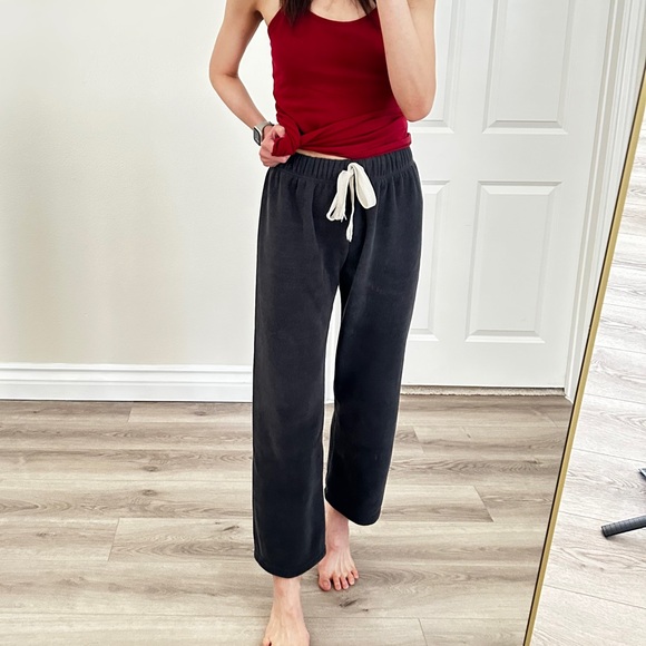 Grey Drawstring Lounge Pants - Picture 3 of 12